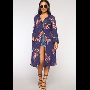 Kimono style shirt Fashionnova